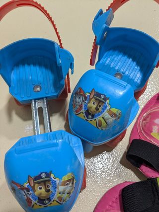 Patines y protección 