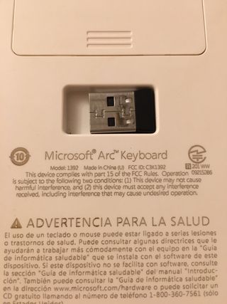 Teclado Bluetooth Microsoft Arc