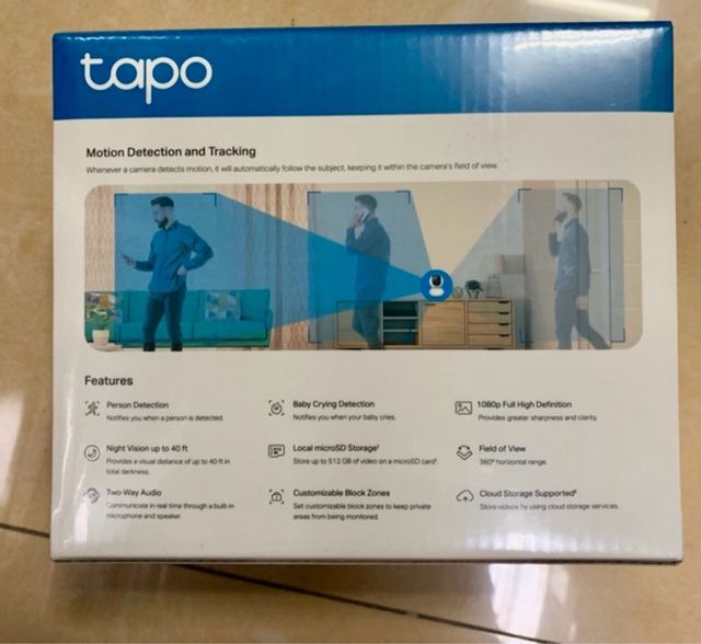 Telecamera di sorveglianza full hd TPLINK