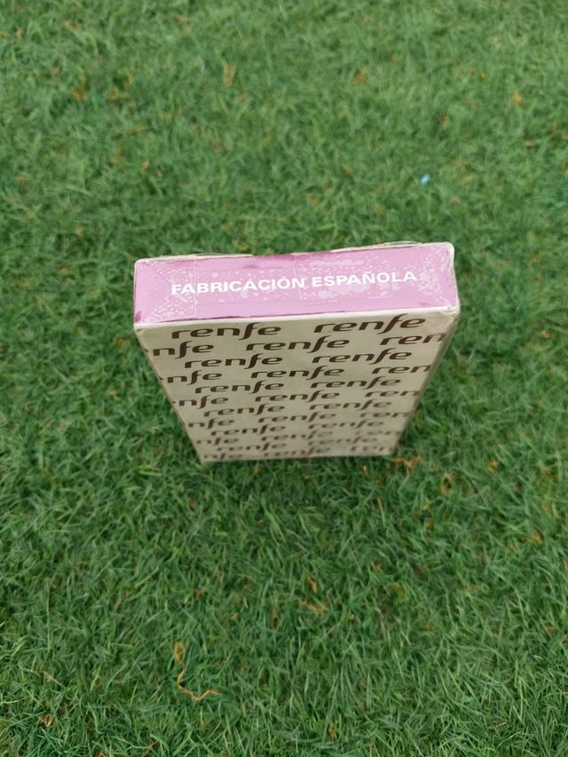 Cartas Renfe baraja española