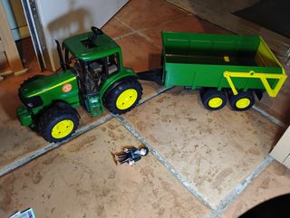 Tractor con remolque