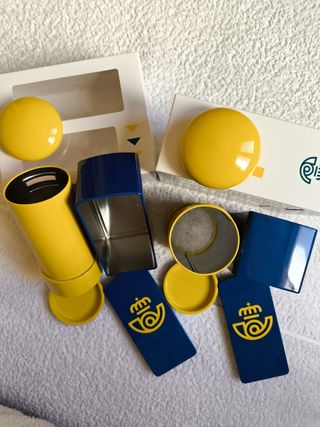LOTE 4 HUCHAS BUZON DE CORREOS. NUEVAS A ESTRENAR.