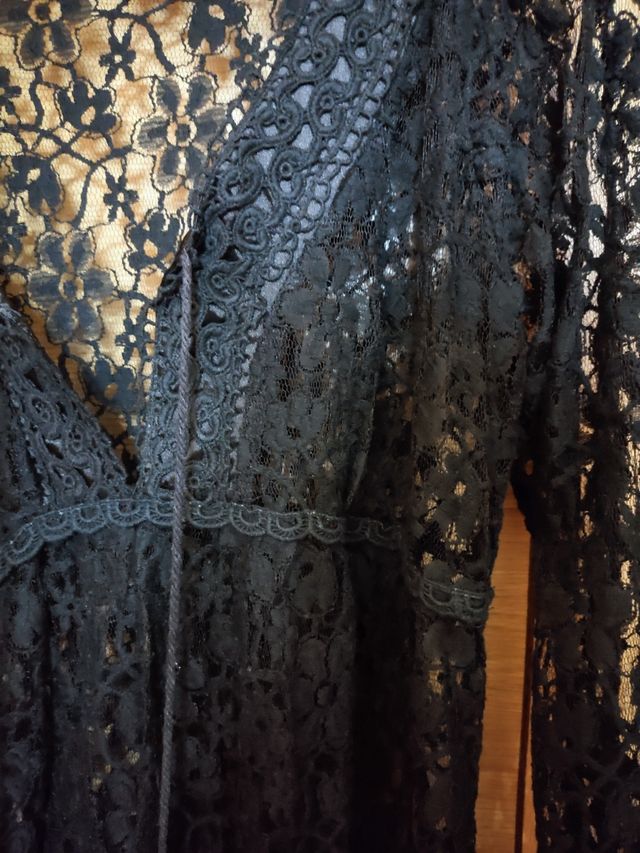 Túnica/Vestido de encaje de