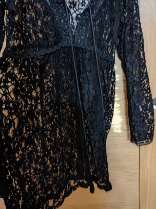 Túnica/Vestido de encaje de