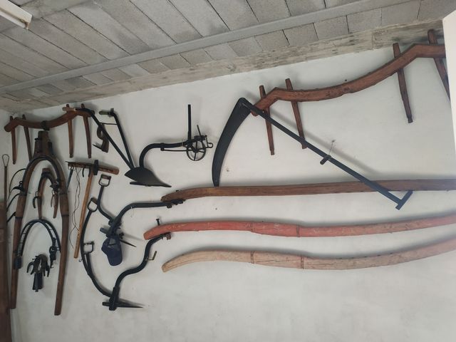 Lote antiguo labranza