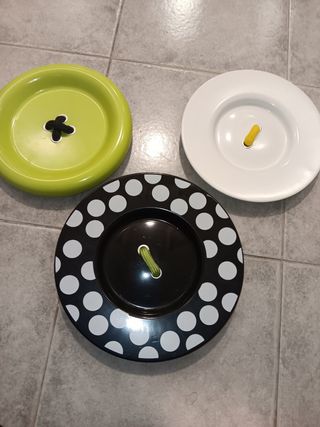 Platos decorativos pared