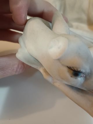💖 FIGURA DI CERVO IN PORCELLANA