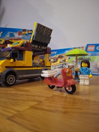Lego city. Camión de pizza. Lego 60150