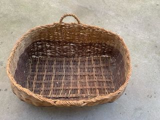 Cesto mimbre 2 colores