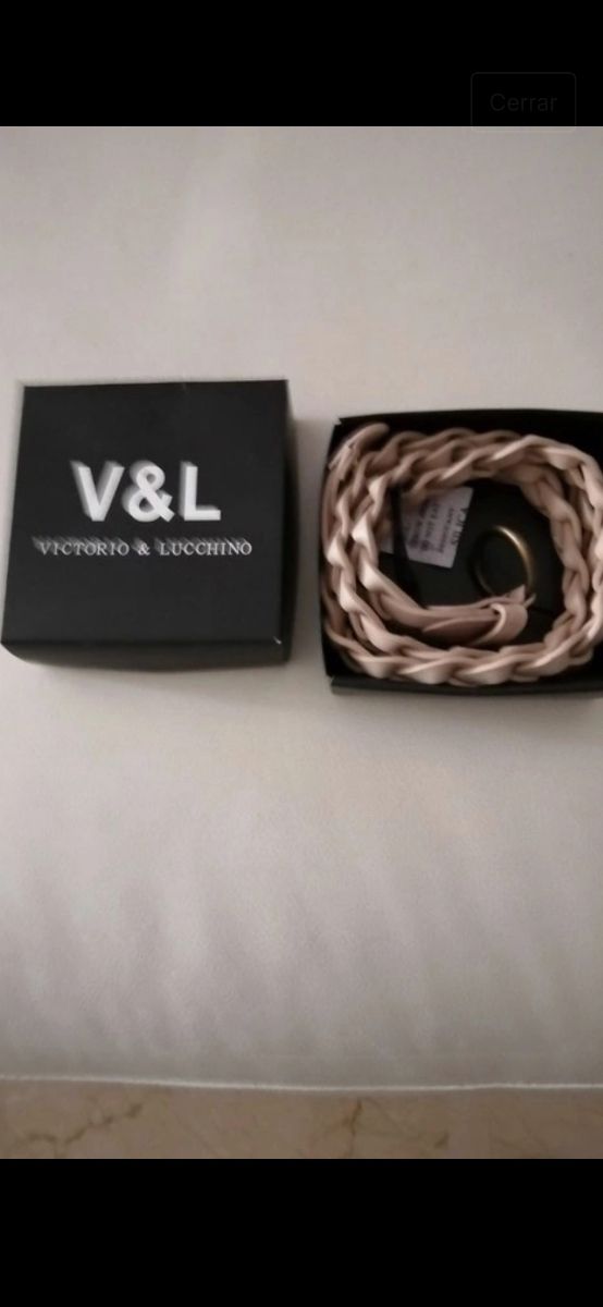 Cinturón trenzado vitorio & Lucchino 