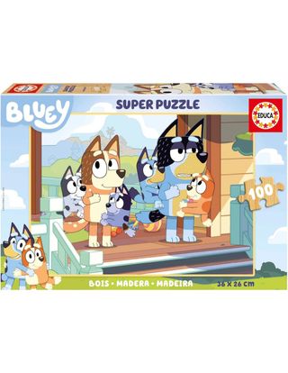 PUZZLE BLUEY 100 PIEZAS MADERA