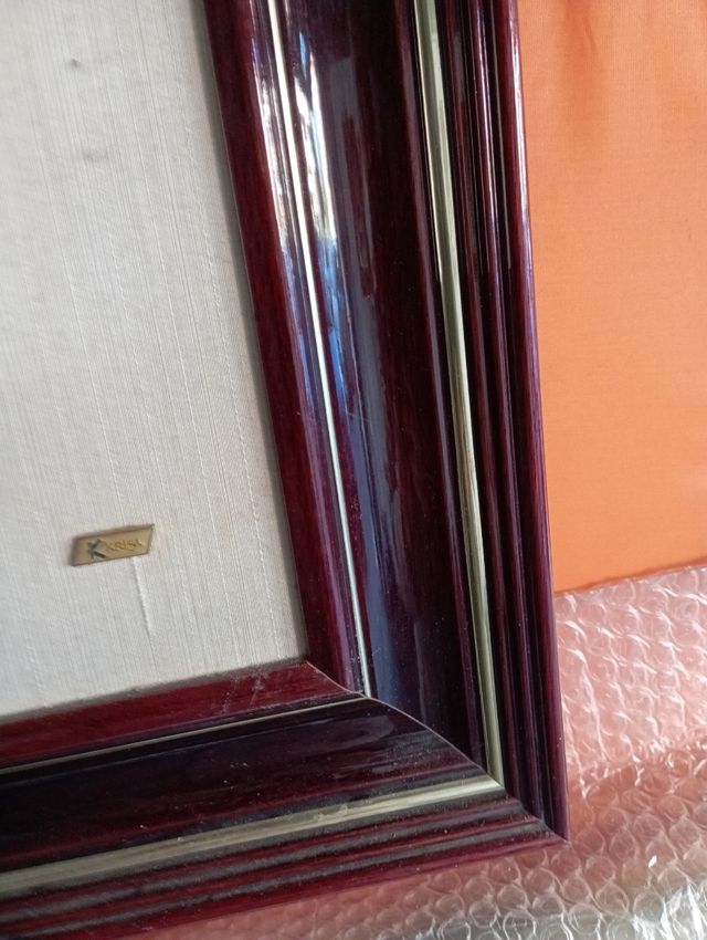 Quadro in argento a rolievo