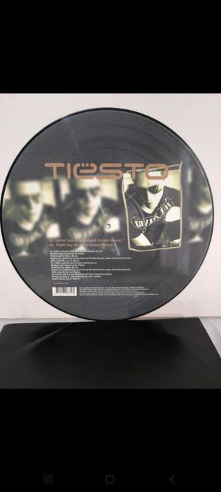 Tiësto, Lethal Industry - Flight 643. Picture Disc