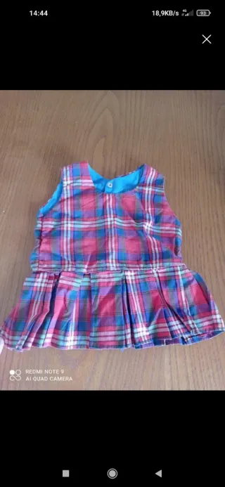 Lote de 7 piezas de ropa de muñec@ bebé