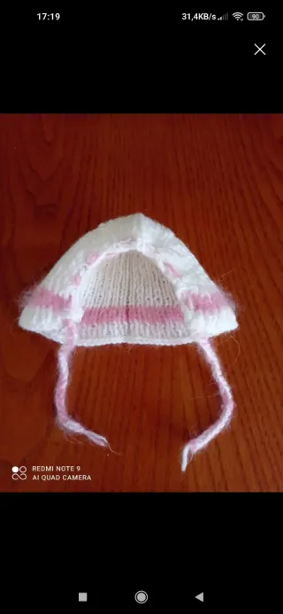 Lote de 7 piezas de ropa de muñec@ bebé