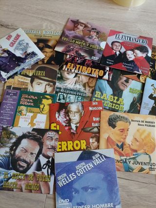 18 DVDs Clásicos en Perfecto Estado