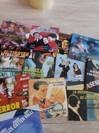 18 DVDs Clásicos en Perfecto Estado