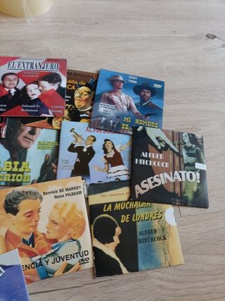 18 DVDs Clásicos en Perfecto Estado