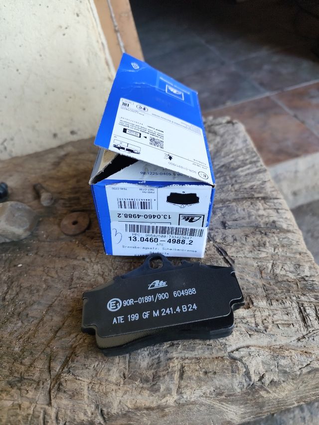 Pastillas freno Porsche boxster