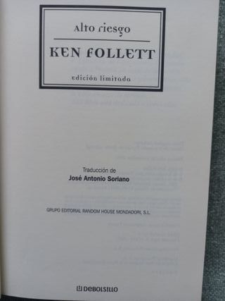 Ken Follett - Alto riesgo