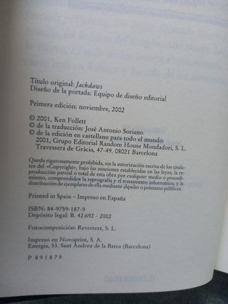 Ken Follett - Alto riesgo