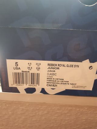 Zapatillas Reebok Collegiate Navy 1521 36,5