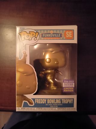 Funko pop freddy bowling oro