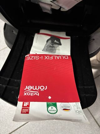 Britax Romer Dualfix isize con funda