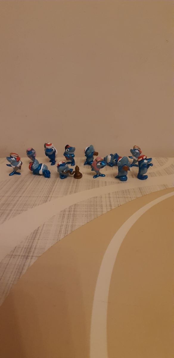 Set n. 12 sorpresine Kinder - Squalibabà