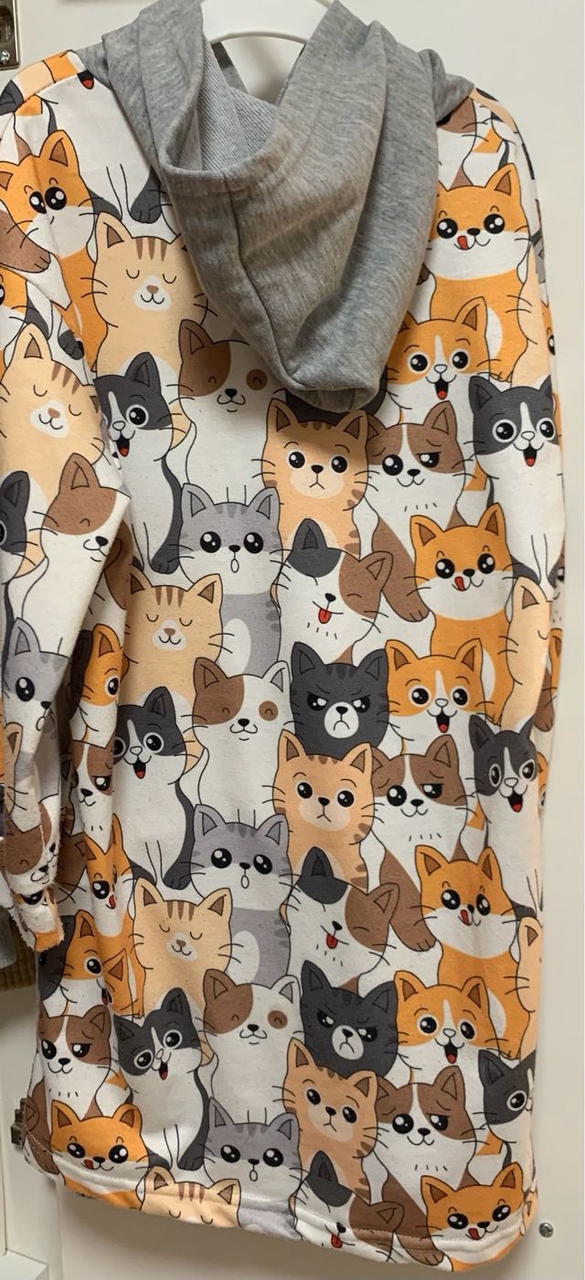 Sudadera vestido niña