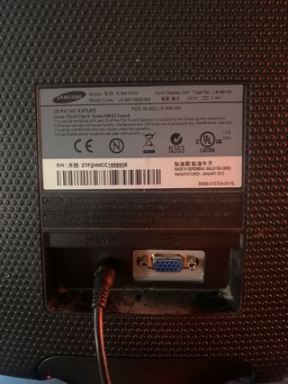 Monitor Samsung 18 pulgadas