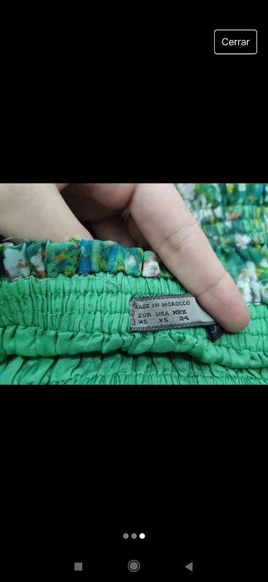 Camisa de estampados de Zara