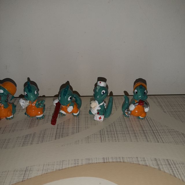 Set n. 7 sorpresine Kinder- Happy Dinos-