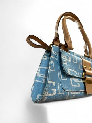 Borsa Guess Vintage Y2K – Celeste Monogram Iconico