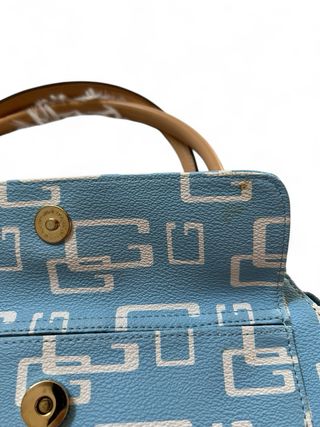 Borsa Guess Vintage Y2K – Celeste Monogram Iconico