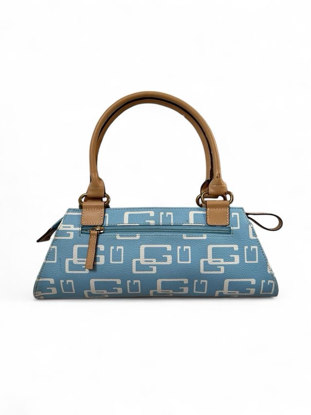 Borsa Guess Vintage Y2K – Celeste Monogram Iconico