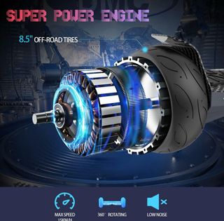 EVERCROSS 8.5" Hoverboard maxCarga 120KG