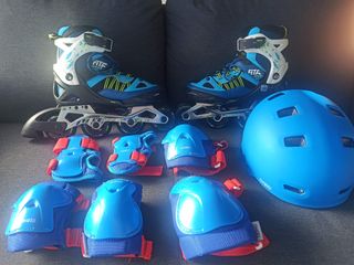 Patines línea Oxelo + protecciones