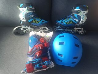 Patines línea Oxelo + protecciones