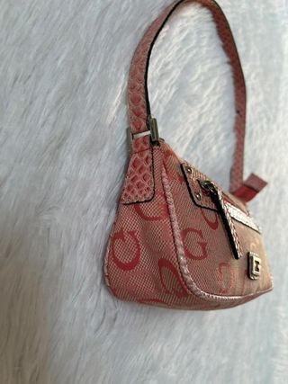 Borsa a Spalla Guess Rosa – Monogram Y2K Iconica