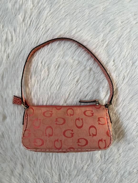 Borsa a Spalla Guess Rosa – Monogram Y2K Iconica