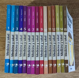Colección Medicina y Salud. 15 tomos