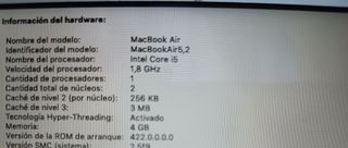 Macbook Air 2012