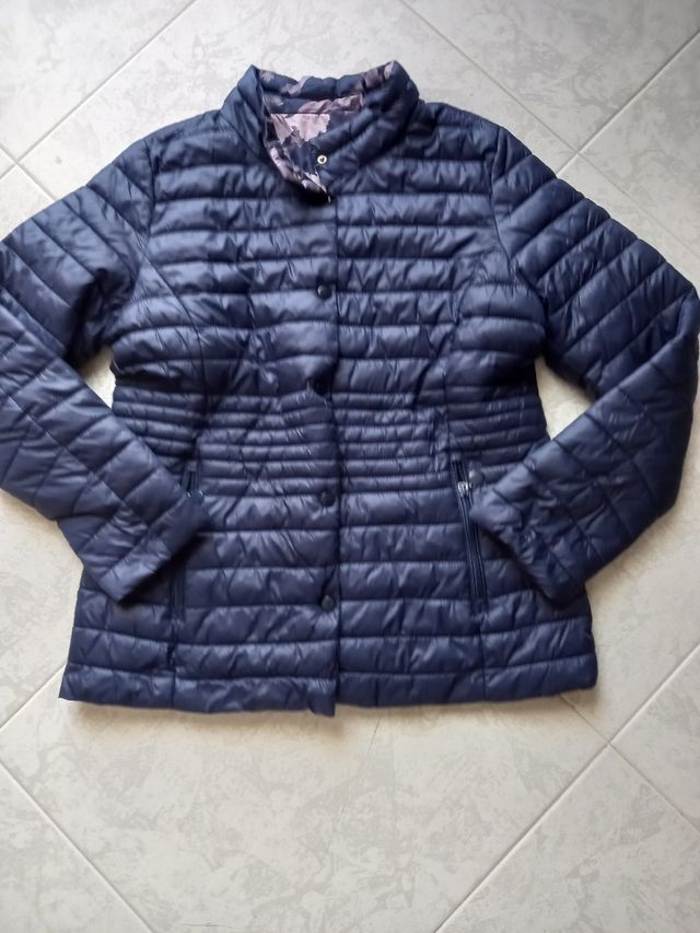 Giacca piumino donna reversibile