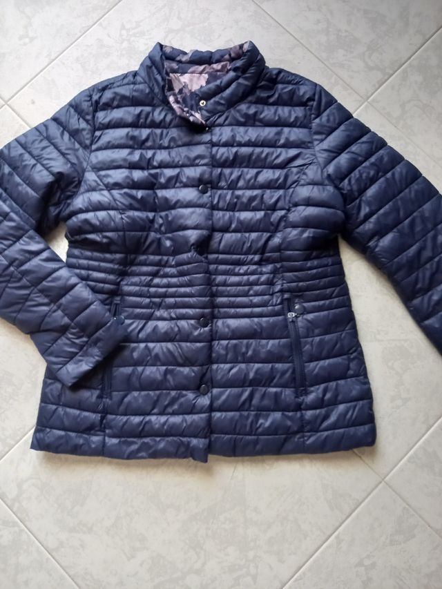 Giacca piumino donna reversibile
