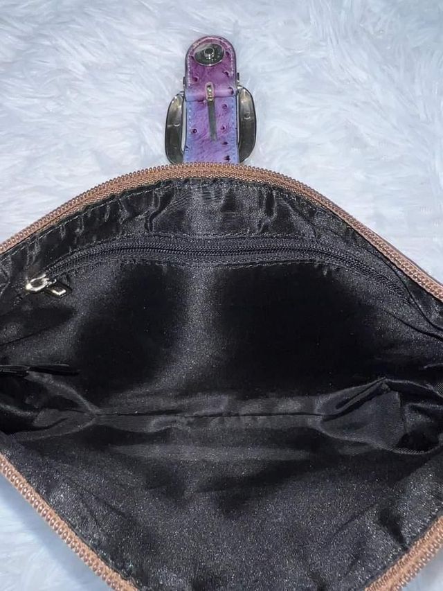 Borsa Guess Vintage in Pelle Struzzo Colori Unica