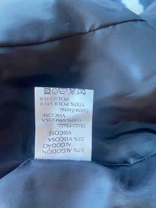 Abrigo cebra Cortefiel