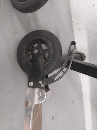 Patinetes con amortiguador plegables