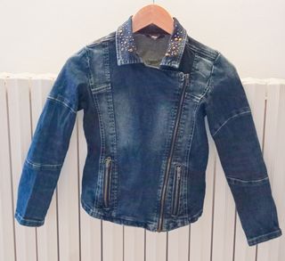 Giacchetto jeans bambina