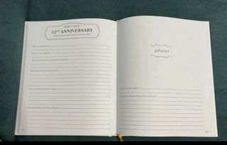 Libro degli anniversari di matrimonio